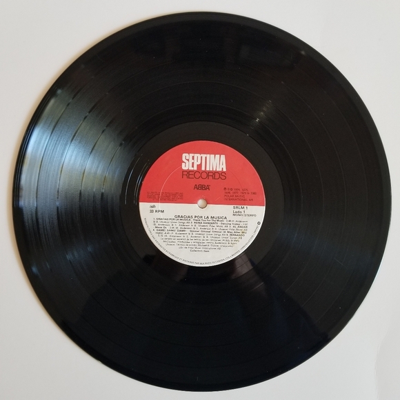 ABBA Gracias Por La Musica Vinyl Record LP Spanish Language Album - Picture 3 of 10